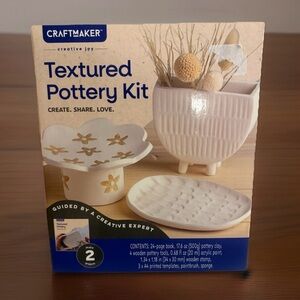 CraftMaker Textured Pottery Kit